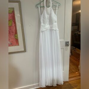 Formal white Dress size A8